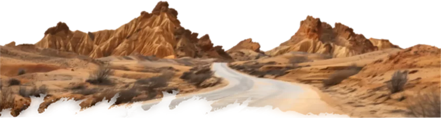 ai-generated-desert-road-winding-through-arid-landscape-on-transparent-background-stock-png (2)