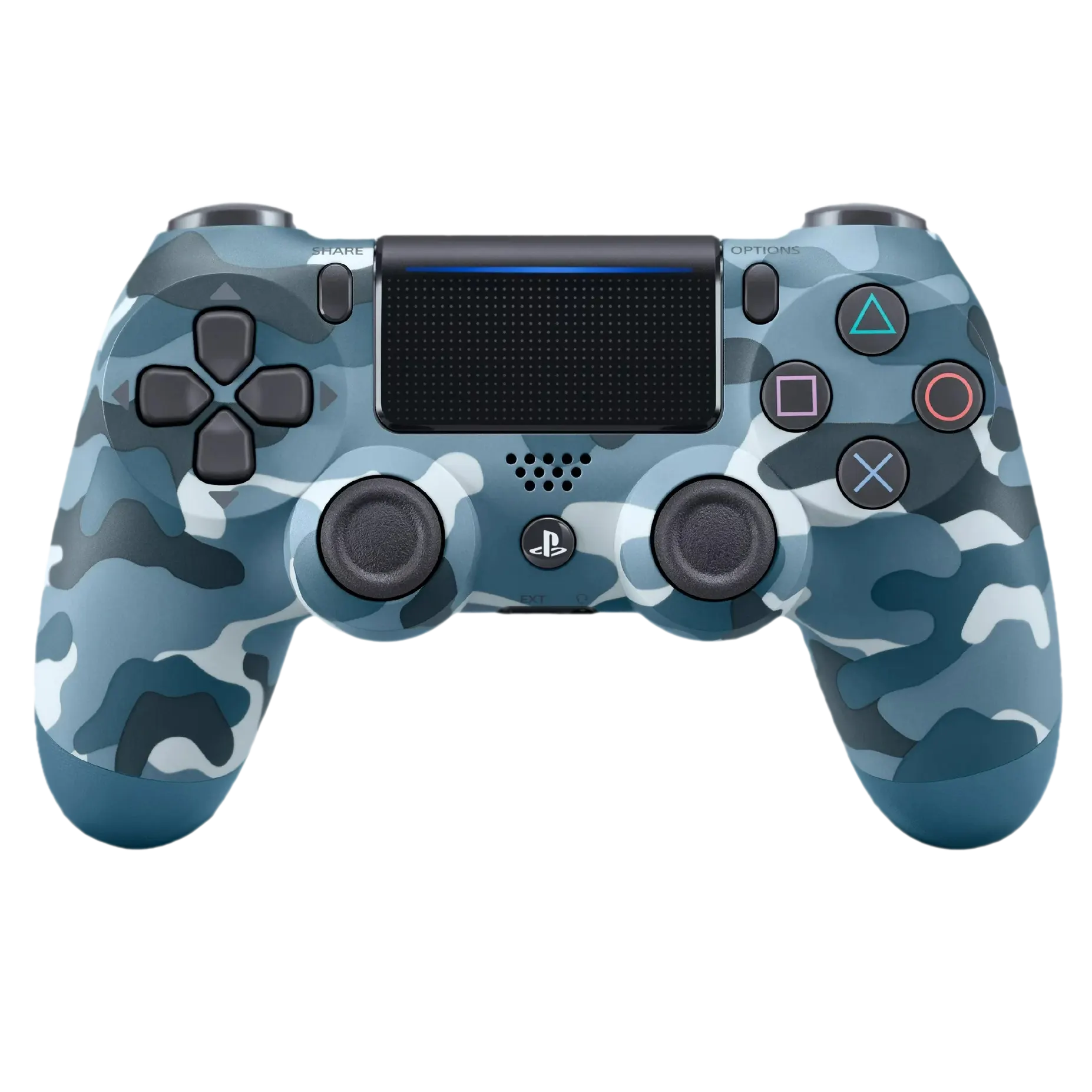 Control para PS4 con DualShock 4 J&R Camuflaje Azul