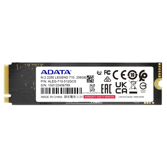 NVME M2 PCIE GEN3 ADATA EGEND 700 256GB 0