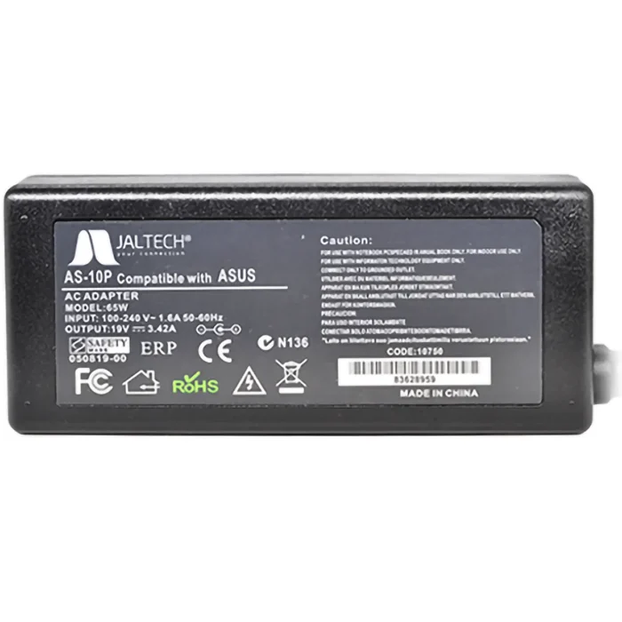 CARGADOR PARA ASUS 19V-3.42A NEGRA