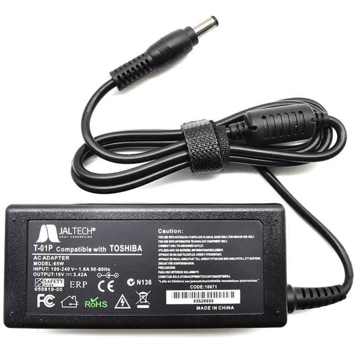 CARGADOR TOSHIBA 19v-3.42A