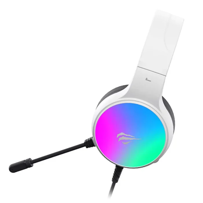 DIADEMA GAMER HAVIT GAMENOTE H2043U BLANCO RGB