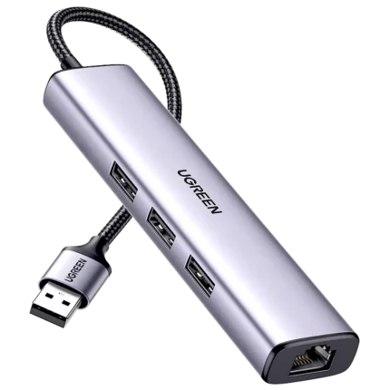 HUB USB 3.0 A USB + RJ45 GIGABITE UGREEN