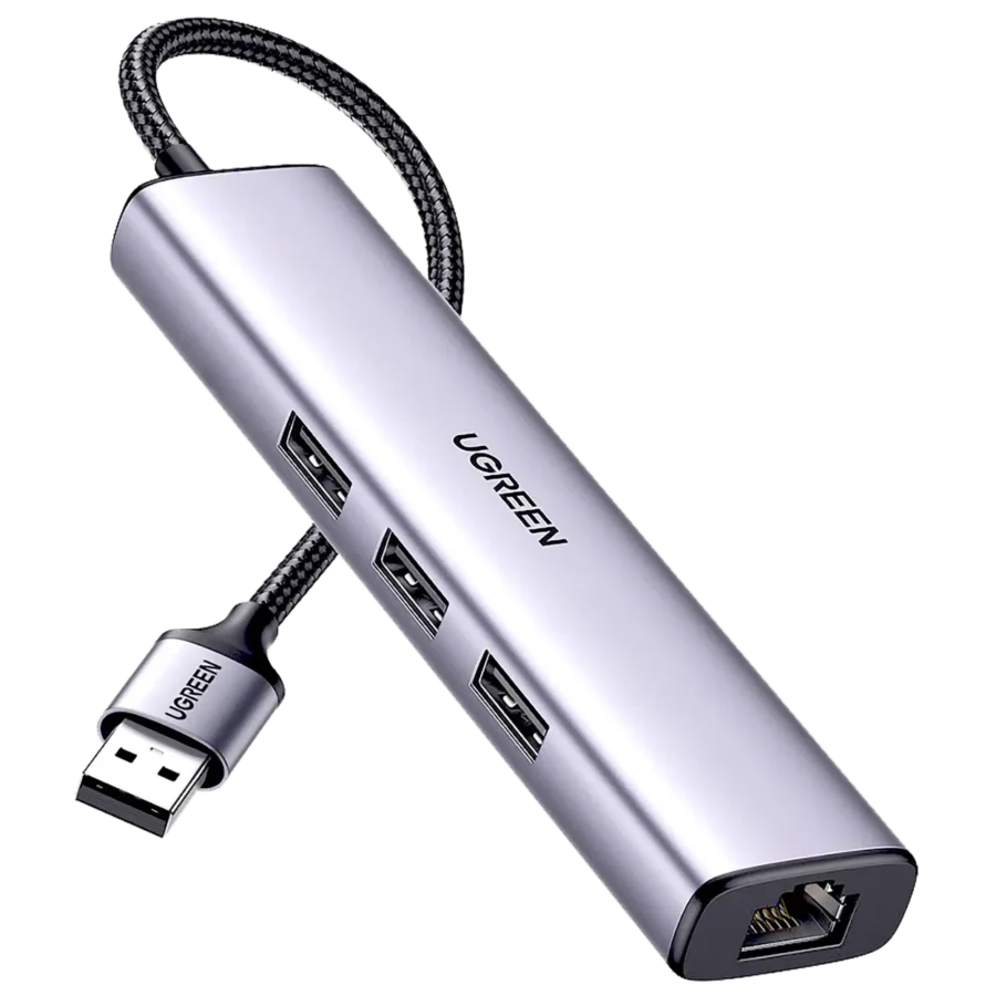 HUB USB 3.0 A USB + RJ45 GIGABITE UGREEN