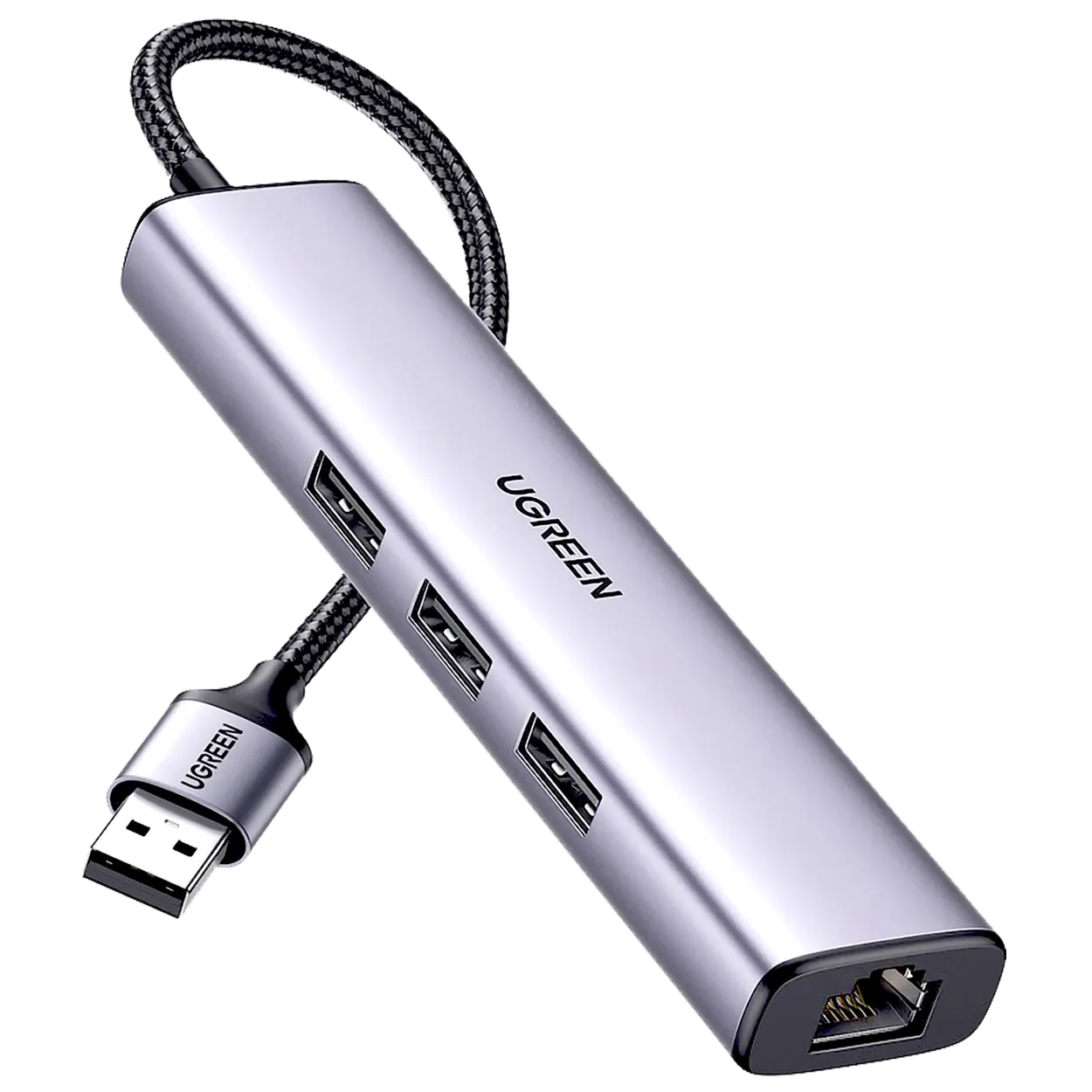 HUB USB 3.0 A USB + RJ45 GIGABITE UGREEN 1 HUB USB 3.0 A USB + RJ45 GIGABITE UGREEN