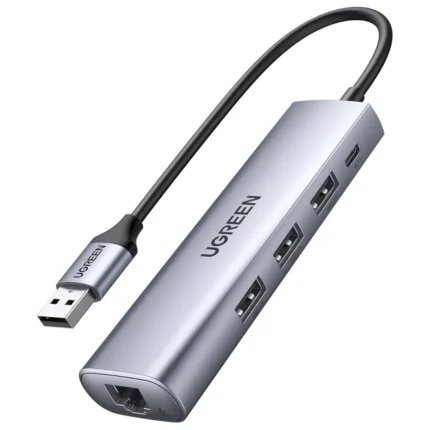HUB USB 3.0 A USB + RJ45 GIGABITE UGREEN