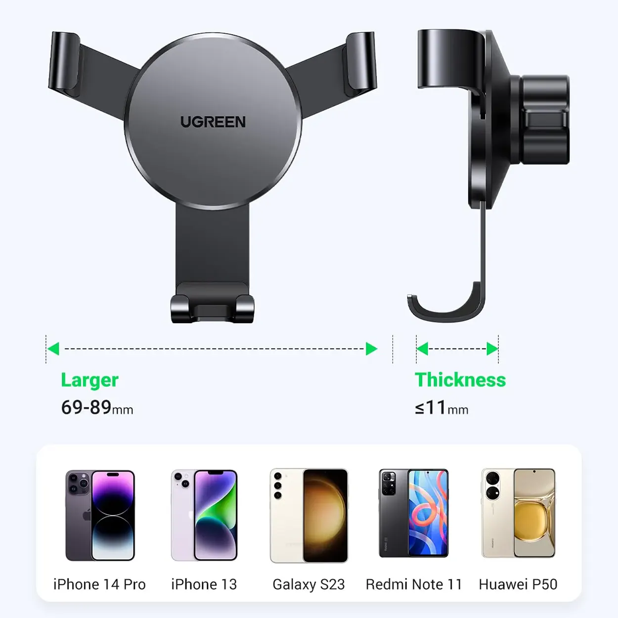 SOPORTE AIR VENT PHONE MOUNT UGREEN 360 2 SOPORTE AIR VENT PHONE MOUNT UGREEN 360