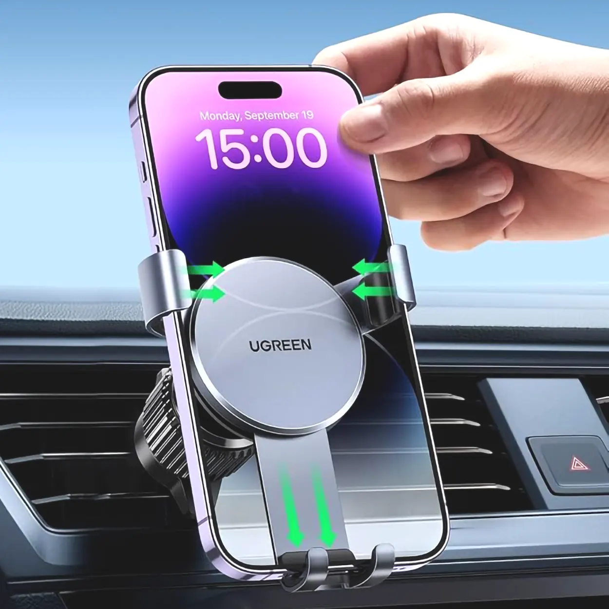 SOPORTE AIR VENT PHONE MOUNT UGREEN 360 4 SOPORTE AIR VENT PHONE MOUNT UGREEN 360