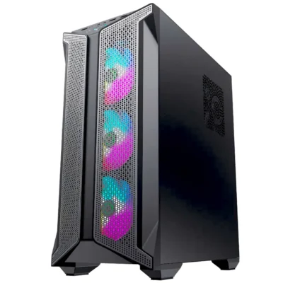 CHASIS GAMER RGB ATX WATTANA VORLOG + 4 FANS RGB