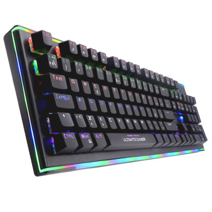 TECLADO MECANICO GAMER JYR NEGRO 100% SWITCH BROWN TGMJR-013