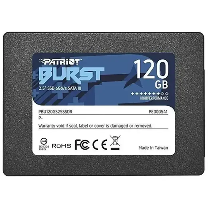 UNIDAD ESTADO SOLIDO SSD SATA 120GB PATRIOT BURST ELITE