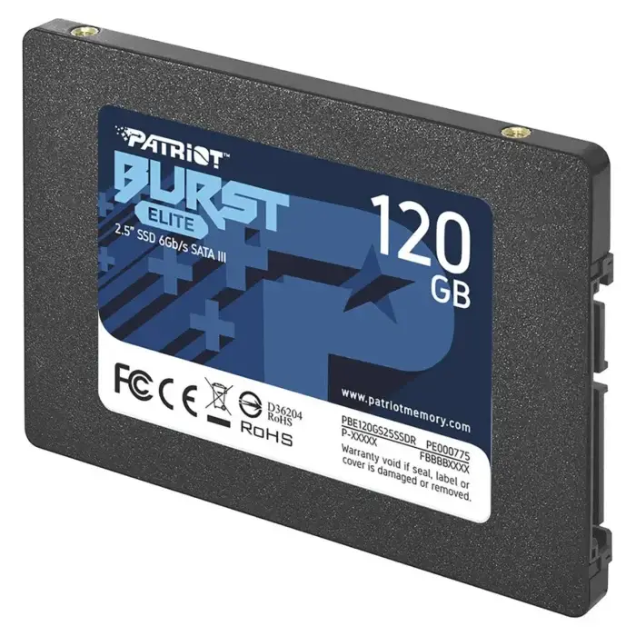 UNIDAD ESTADO SOLIDO SSD SATA 120GB PATRIOT BURST ELITE