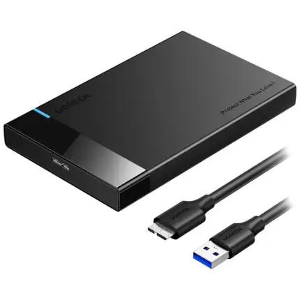 CAJA EXTERNA PARA SSD HDD SATA 2.5 A USB 3.0 1
