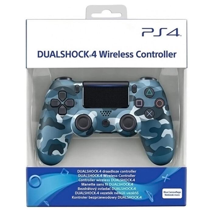 Control para PS4 con DualShock 4 J&R Camuflaje Azul
