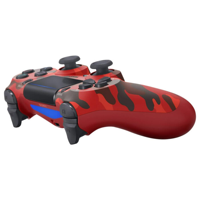 Control para PS4 con DualShock 4 J&R Camuflaje Rojo