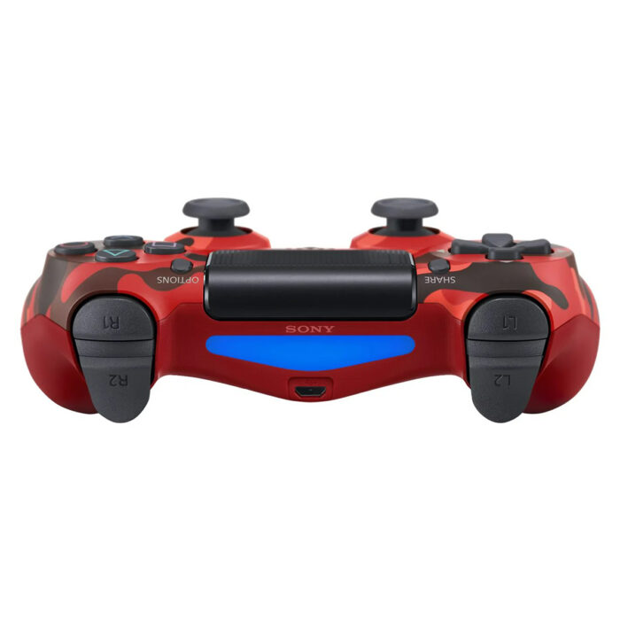 Control para PS4 con DualShock 4 J&R Camuflaje Rojo