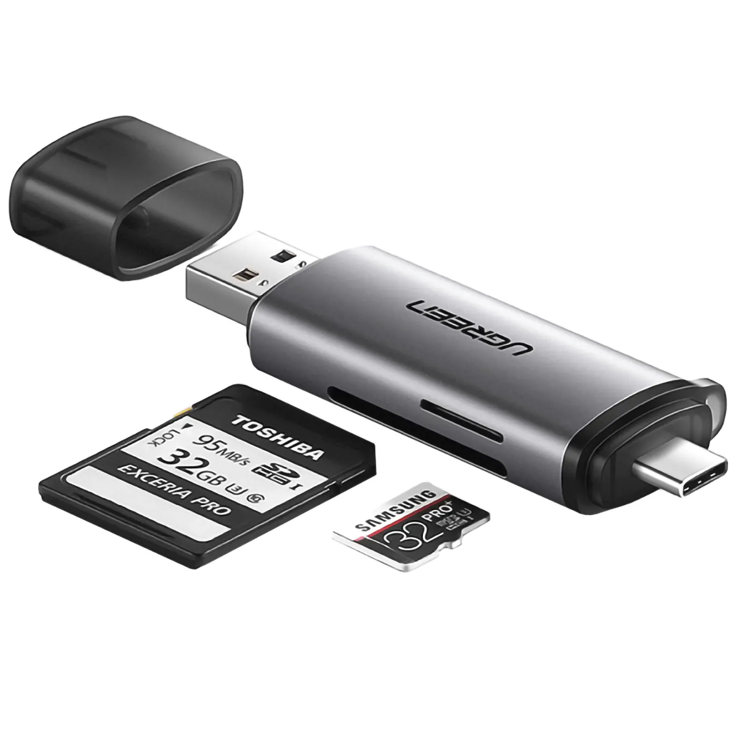 ADAPTADOR LECTOR DE TARJETAS SD - MICRO SD - TF - SDXC - A USB + USB-C 4 ADAPTADOR LECTOR DE TARJETAS SD - MICRO SD - TF - SDXC - A USB + USB-C