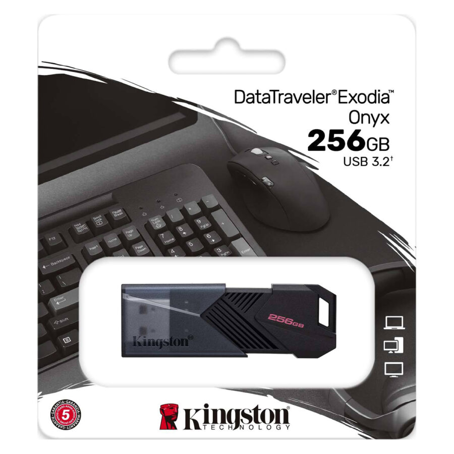 MEMORIA USB KINGSTON DATA TRAVELER ONYX 256GB 3