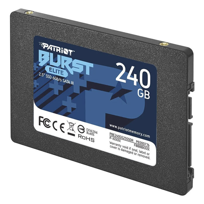UNIDAD ESTADO SOLIDO SSD SATA 240GB PATRIOT BURST ELITE 2