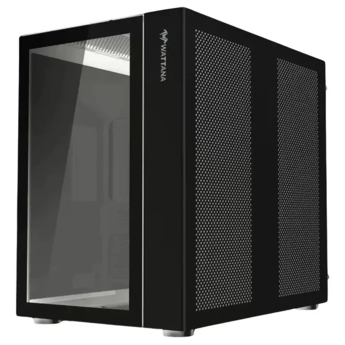 CHASIS GAMER ATX PECERA WATTANA ARTIC SNOW + 7 FANS RGB 6