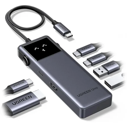 HUB UGREEN UNO USB-C A X3 USB-C X2 USB X1 HDMI 1