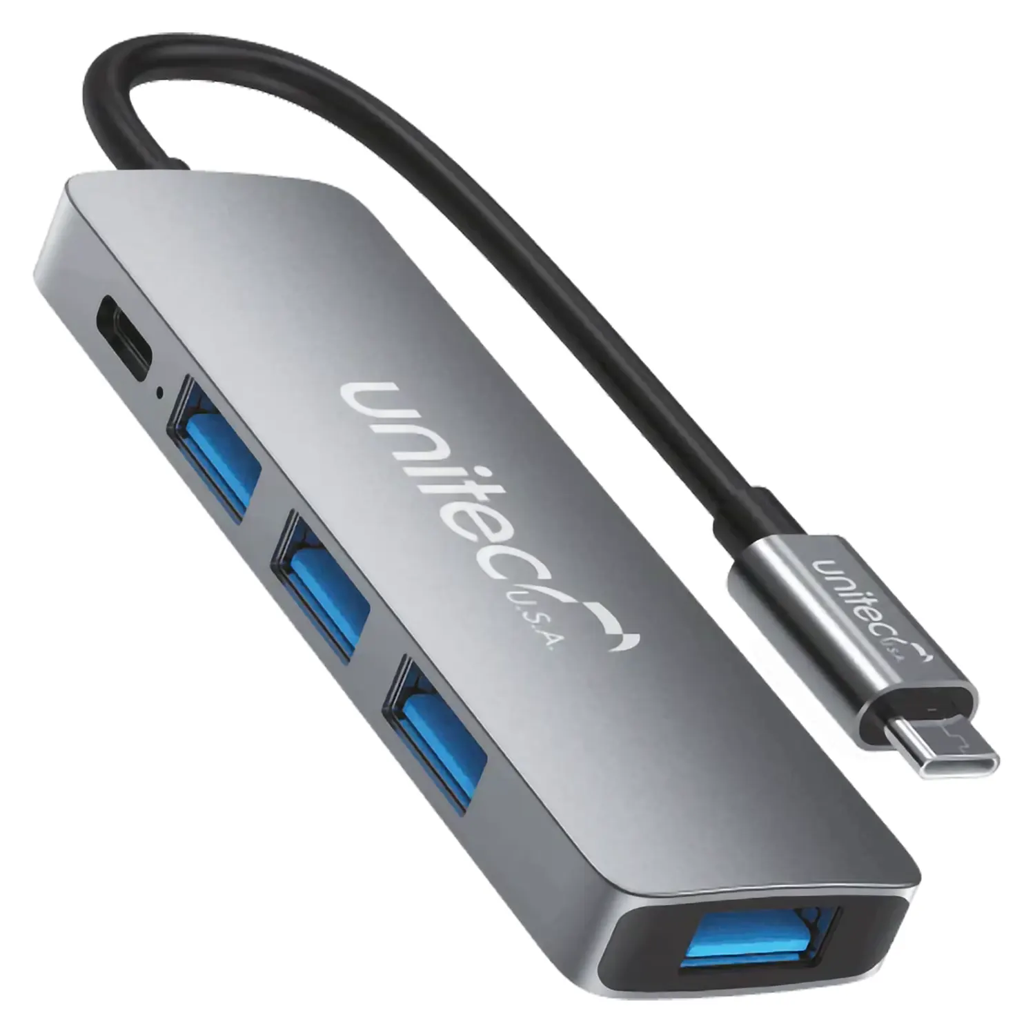 HUB USB-C A X4 USB-A UNITEC HC-13E