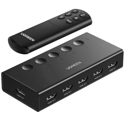 SWITCH HDMI UGREEN 5 PUERTOS