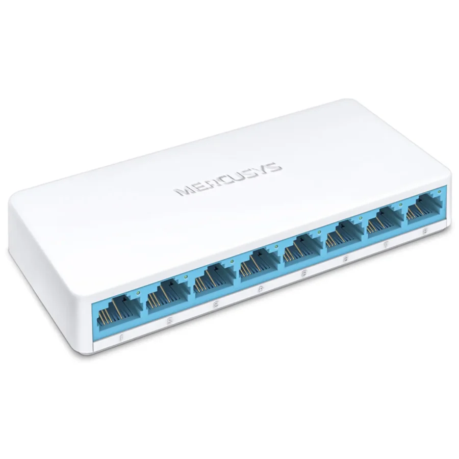 SWITCH 8 PUERTOS 10-100 MERCUSYS MS108