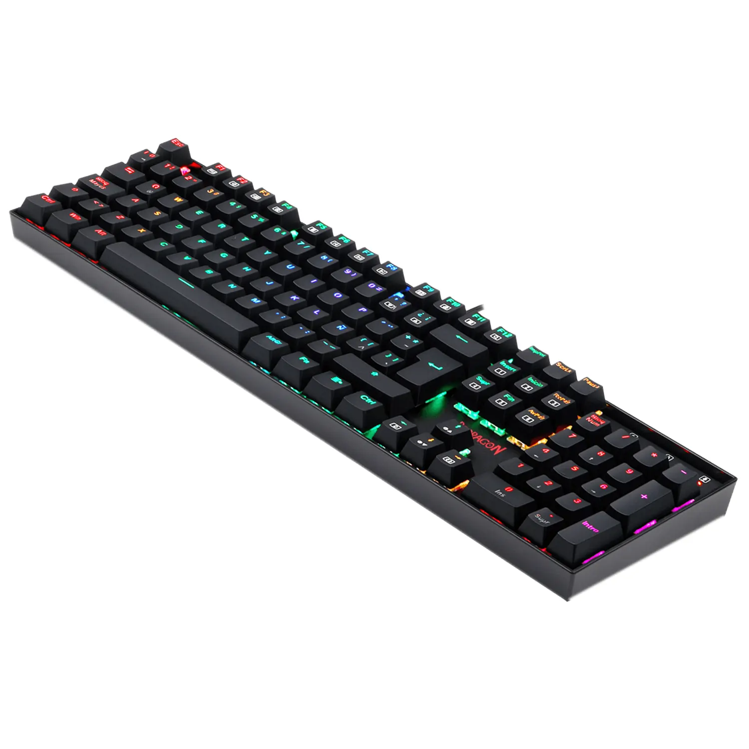 TECLADO MECANICO REDRAGON K551 MITRA RGB NEGRO ESPAÑOL SWITCH RED 4 TECLADO MECANICO REDRAGON K551 MITRA RGB NEGRO ESPAÑOL SWITCH RED