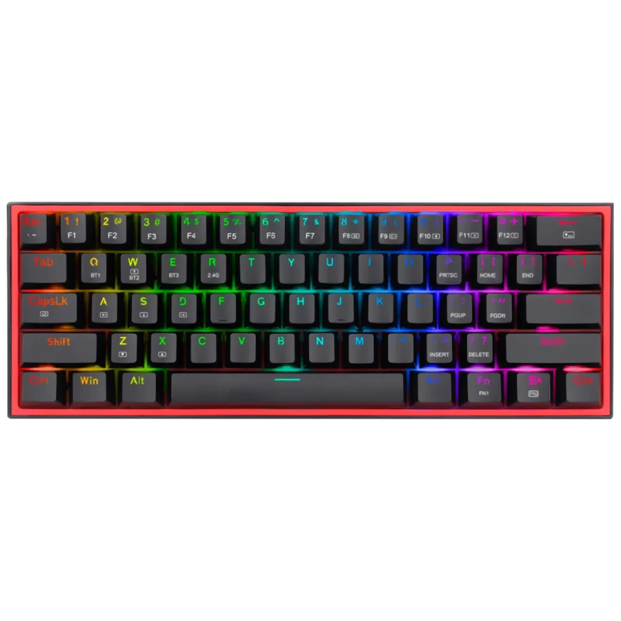 TECLADO MECÁNICO REDRAGON K616 FIZZ RGB NEGRO