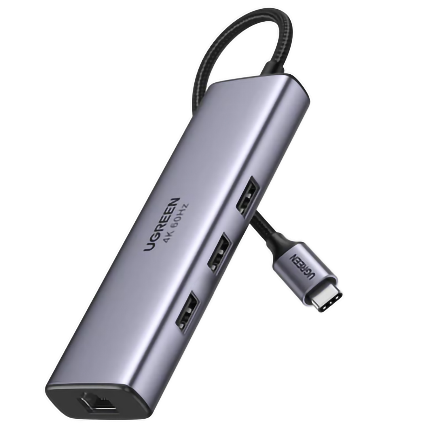 USB C A X3 USB A + HDMI 4K 30HZ + RJ45 UGREEN 15598 (4) USB C A X3 USB A + HDMI 4K 30HZ + RJ45 UGREEN 15598