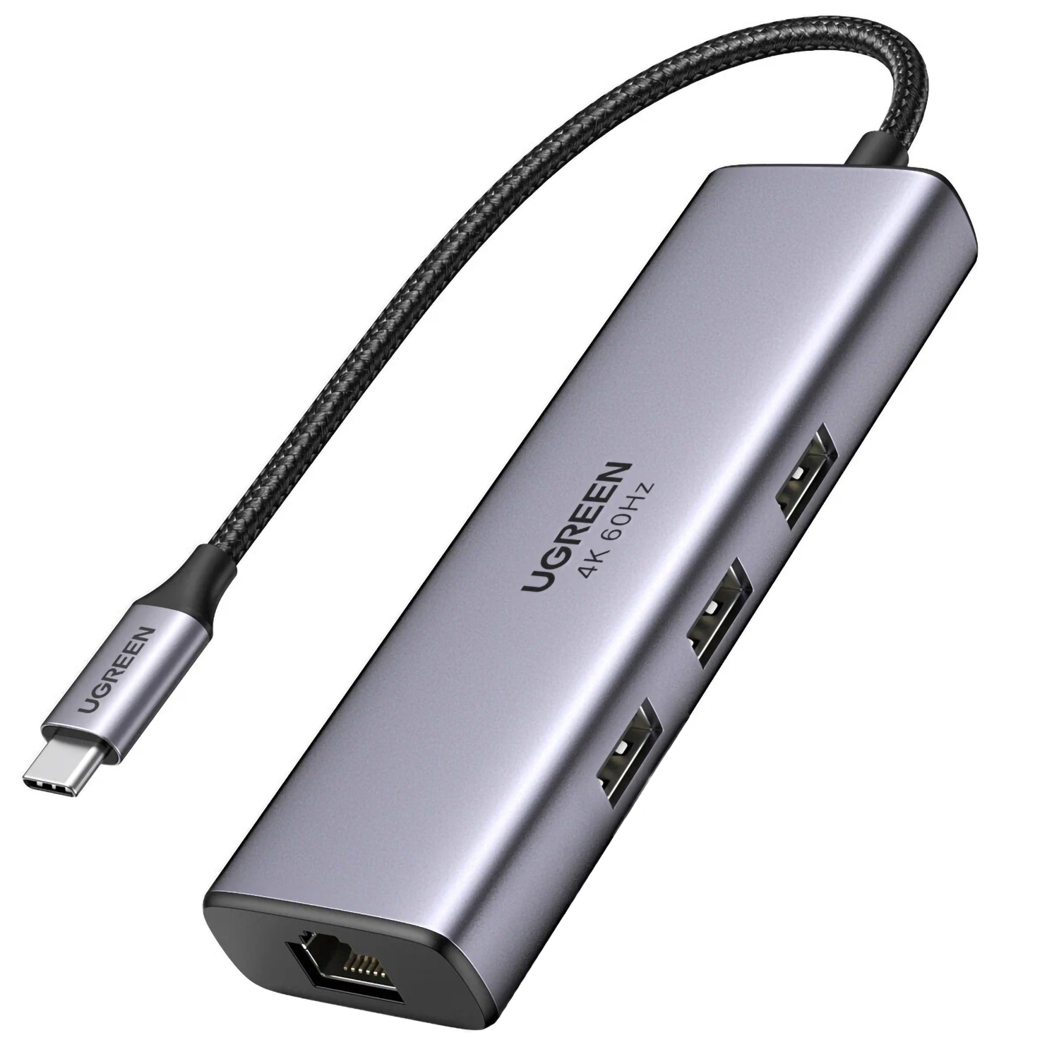 USB C A X3 USB A + HDMI 4K 30HZ + RJ45 UGREEN 15598 (6) USB C A X3 USB A + HDMI 4K 30HZ + RJ45 UGREEN 15598