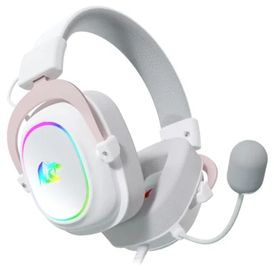 DIADEMA GAMER RGB REDRAGON H510 ZEUS X BLANCO