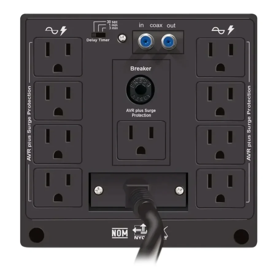 REGULADOR DE VOLTAJE CDP 2048 2000VA 1800W