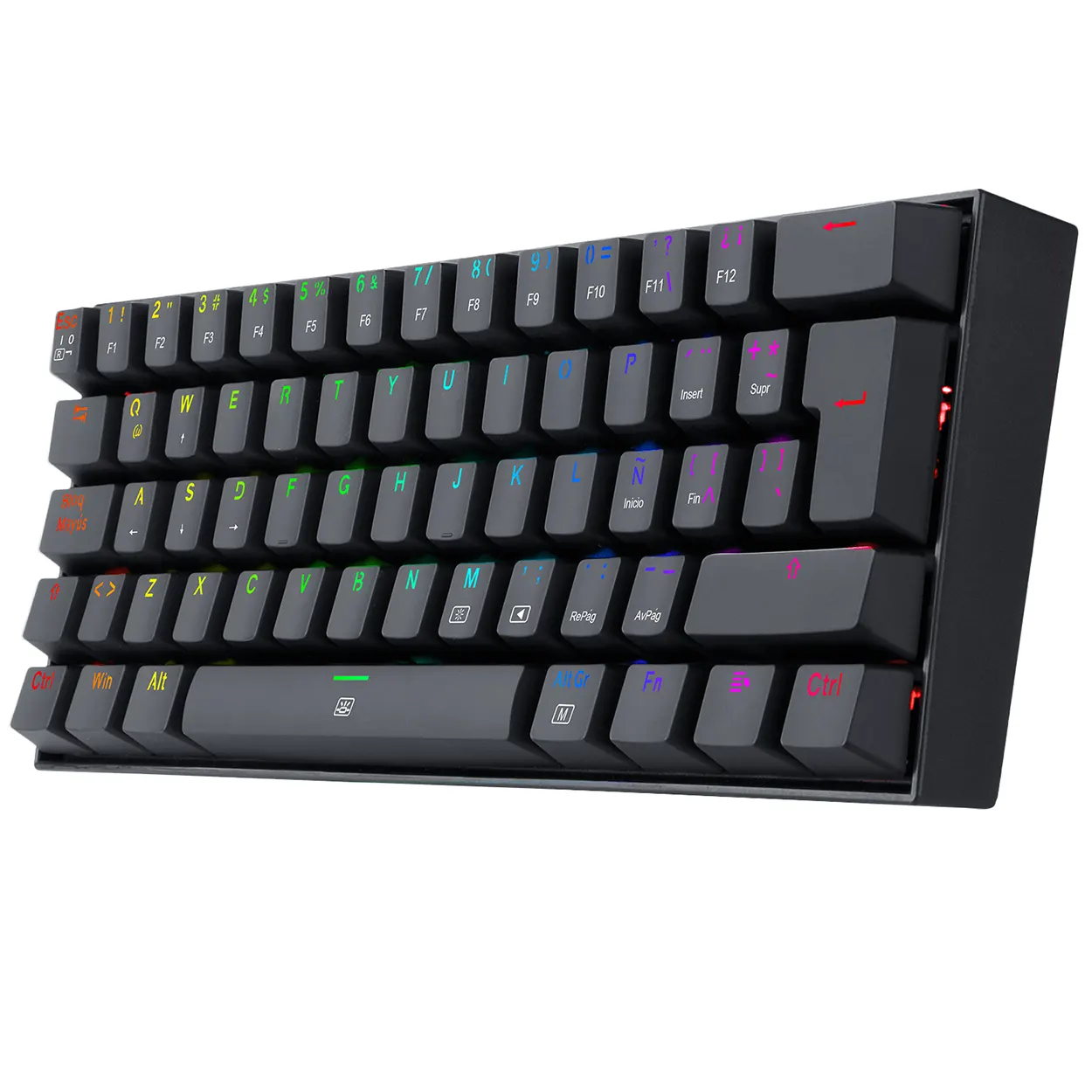 TECLADO MECÁNICO REDRAGON K630 DRAGON BORN RGB NEGRO (2) TECLADO MECÁNICO REDRAGON K630 DRAGON BORN RGB NEGRO