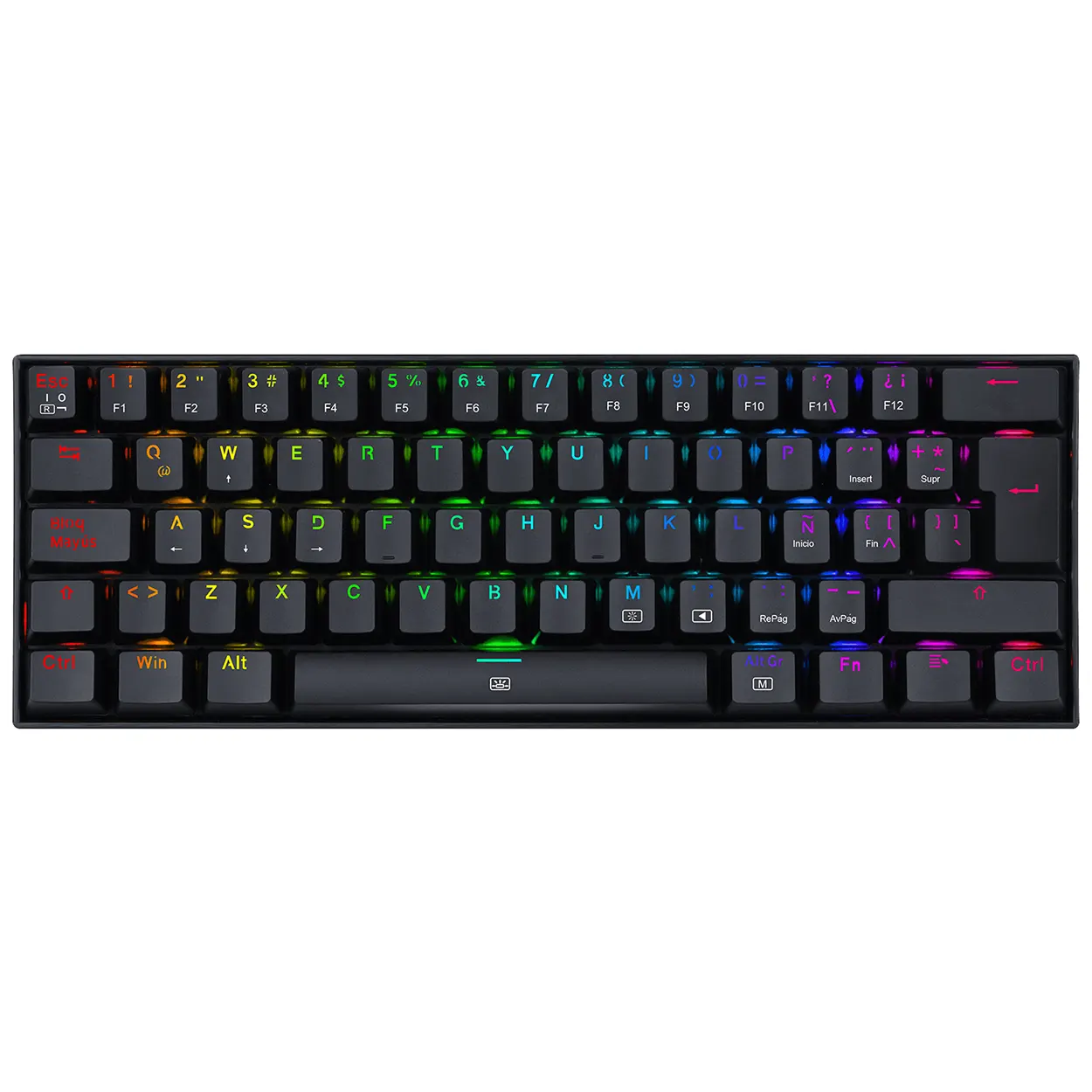 TECLADO MECÁNICO REDRAGON K630 DRAGON BORN RGB NEGRO TECLADO MECÁNICO REDRAGON K630 DRAGON BORN RGB NEGRO