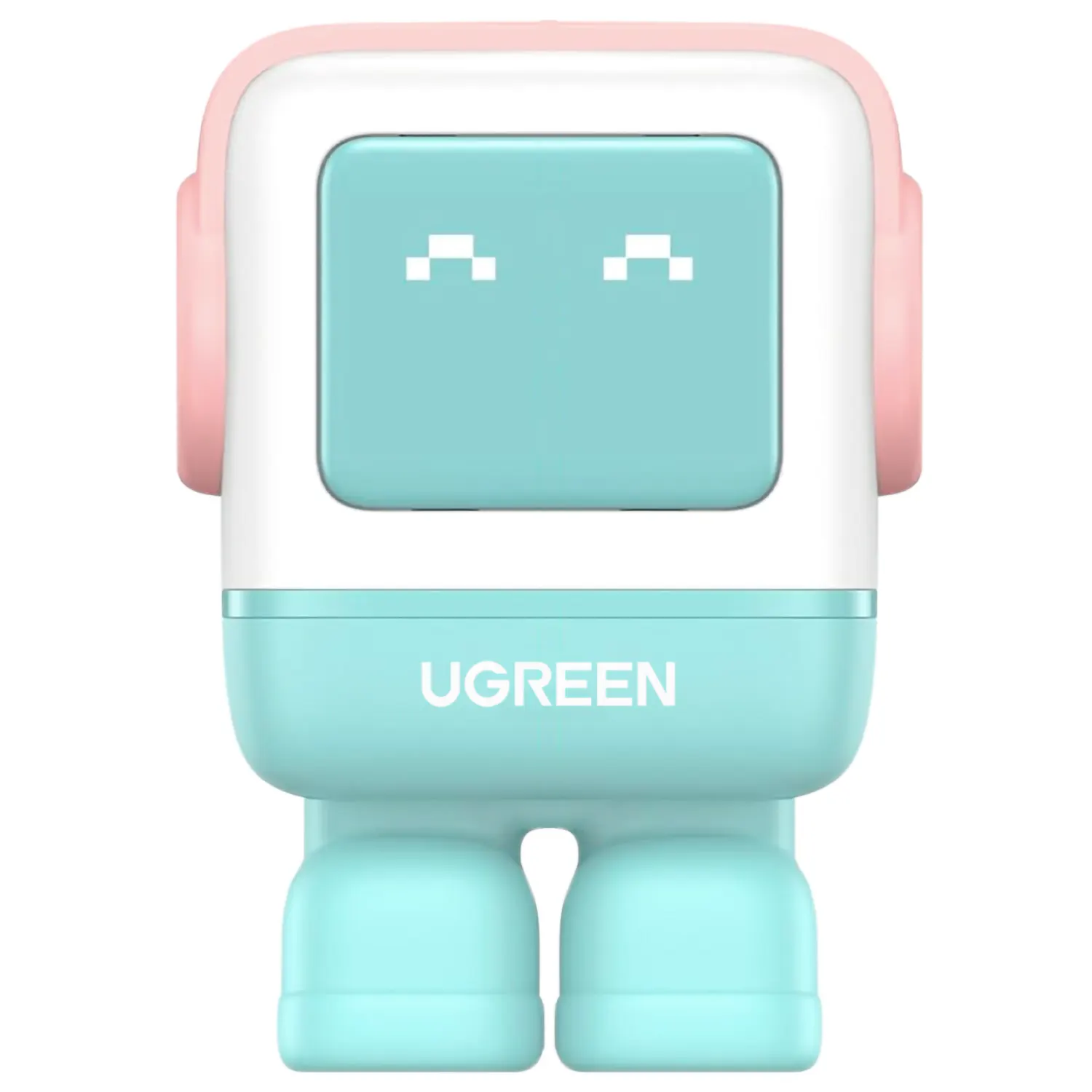 CARGADOR 30W USB-C ROBOT PANTALLA UGREEN CD359 CYAN 4