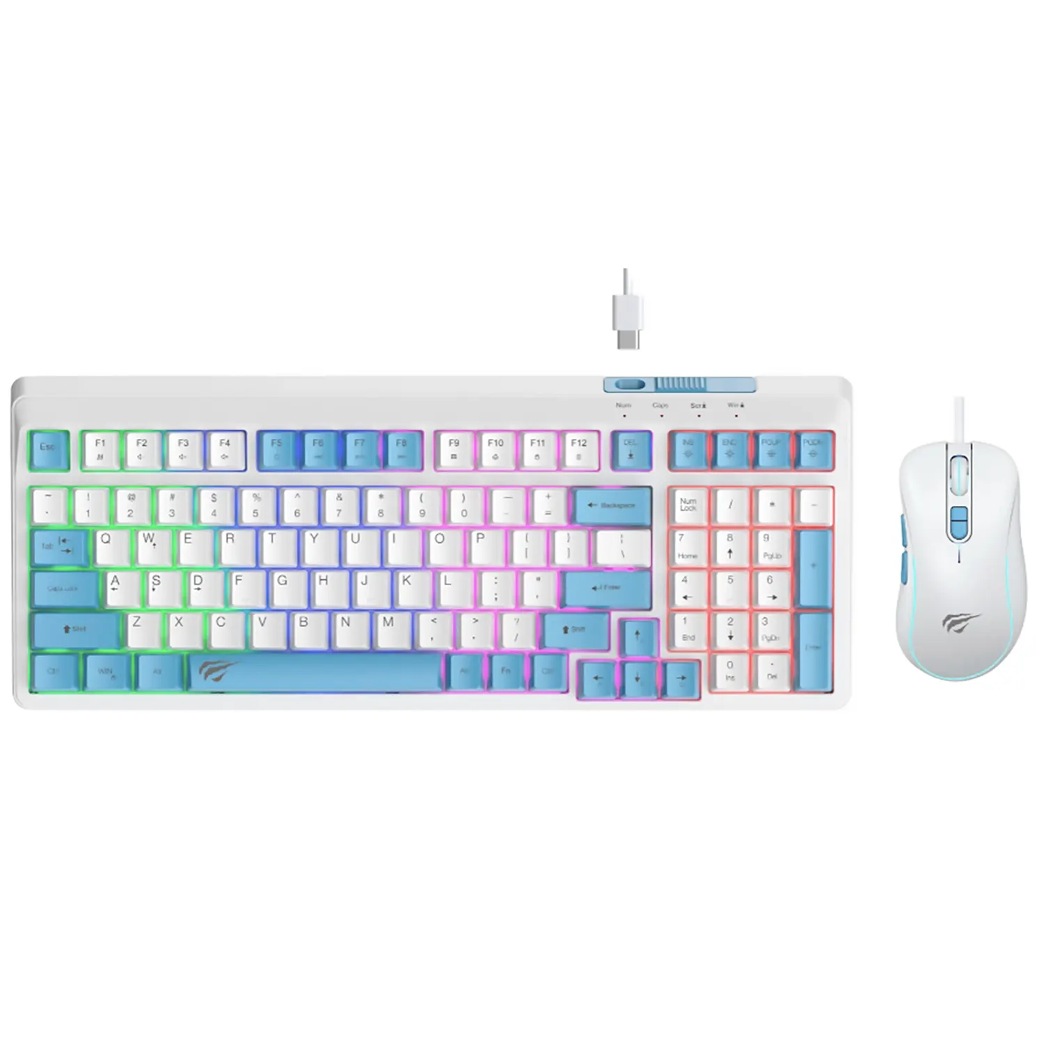 COMBO TECLADO Y MOUSE GAMER HAVIT KB891CM 1 COMBO TECLADO Y MOUSE GAMER HAVIT KB891CM
