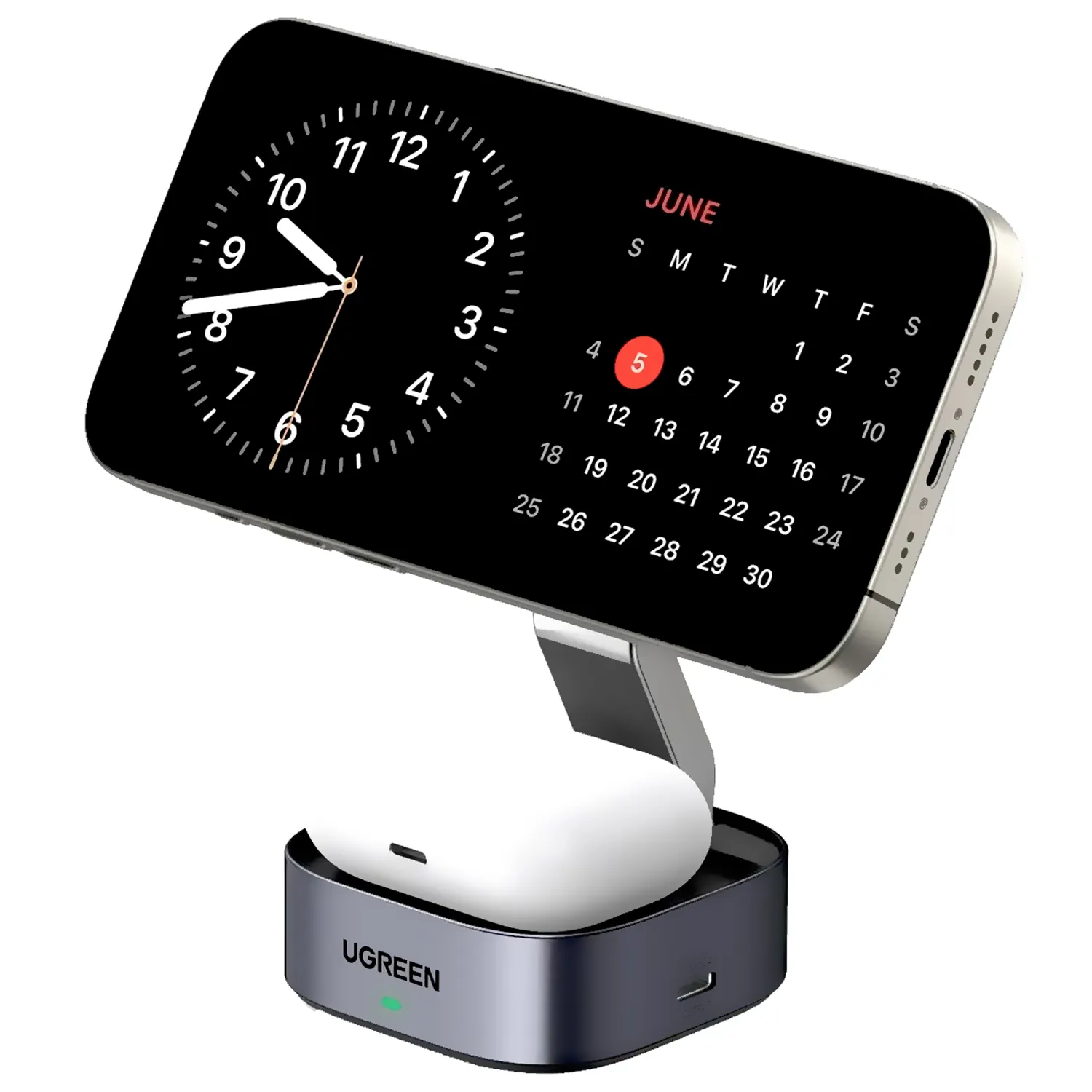 ESTACIÓN DE CARGA DOBLE UGREEN USB-C 3 ESTACIÓN DE CARGA DOBLE UGREEN USB-C