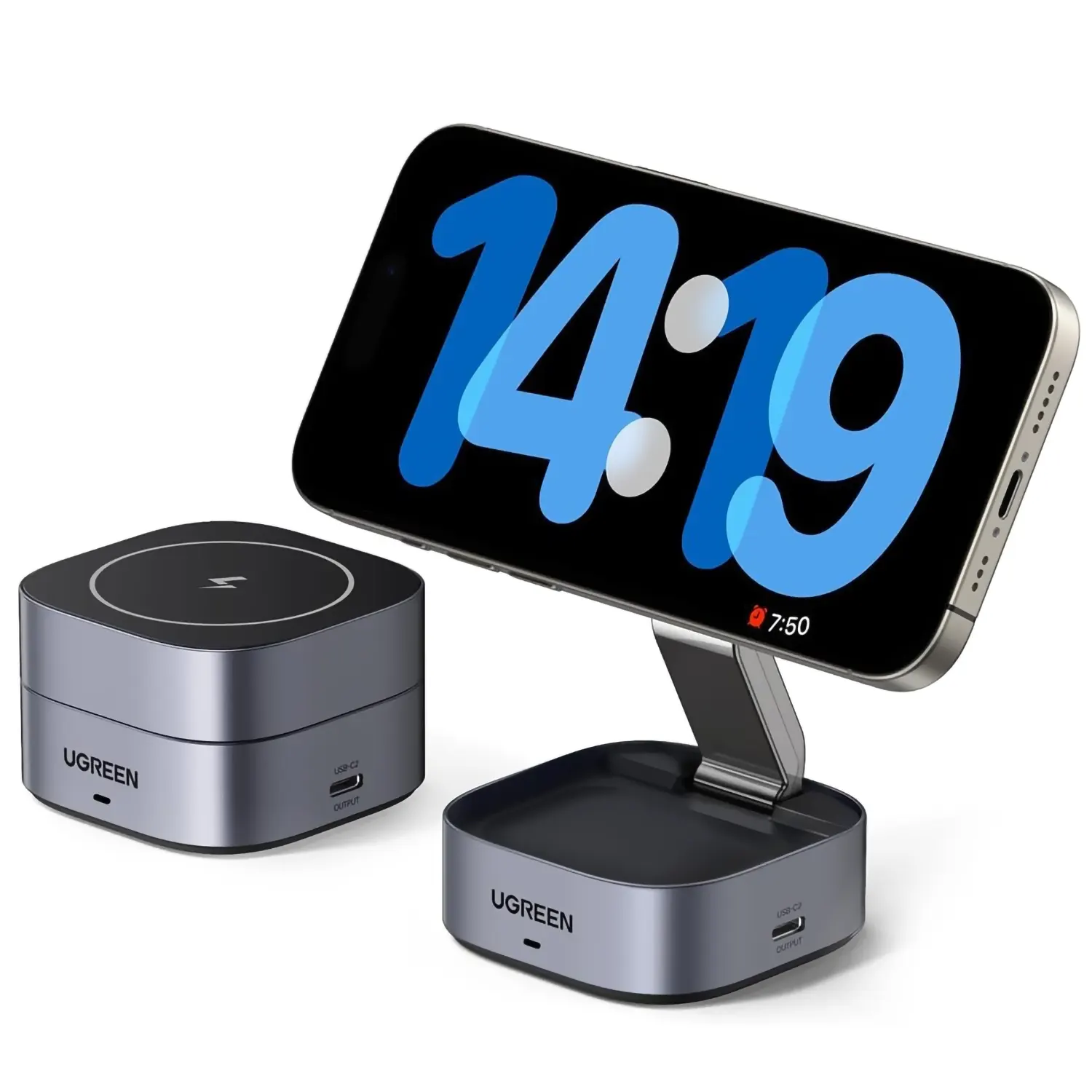 ESTACIÓN DE CARGA DOBLE UGREEN USB-C 5 ESTACIÓN DE CARGA DOBLE UGREEN USB-C