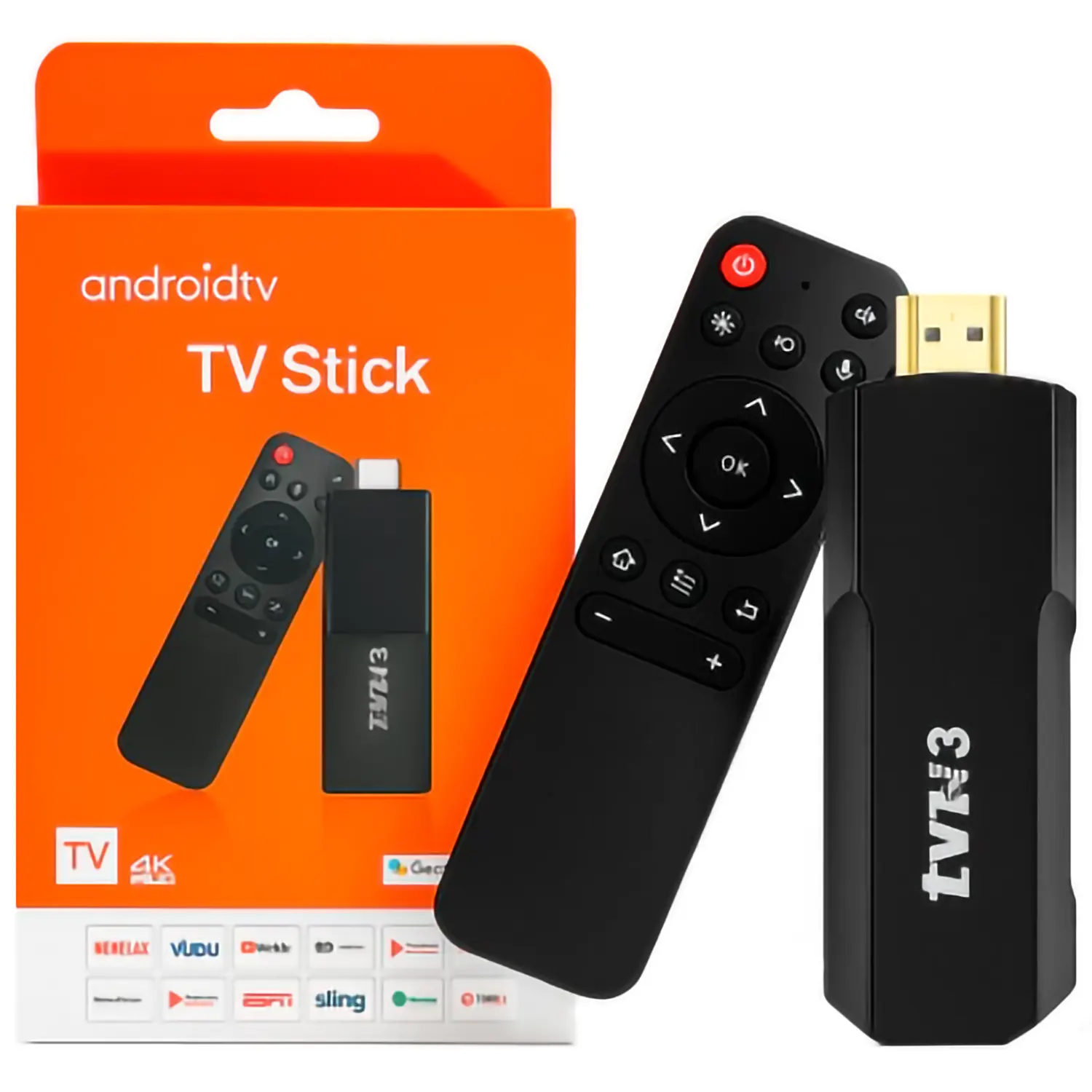 CONVERTIDOR SMART TV STICK ANDROID 14 HDMI (TV3) 1