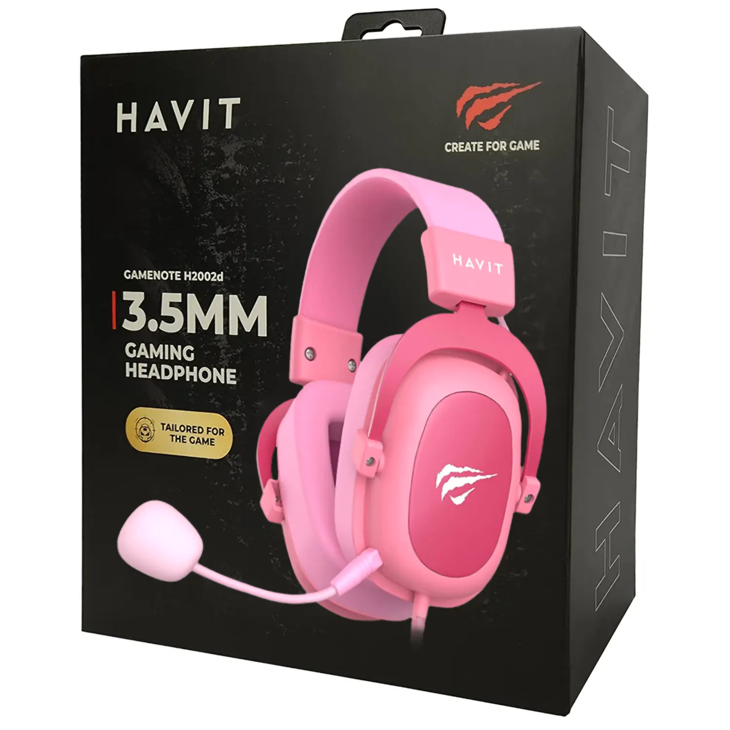 DIADEMA GAMER HAVIT GAMENOTE H2002D ROSA 6 DIADEMA GAMER HAVIT GAMENOTE H2002D ROSA