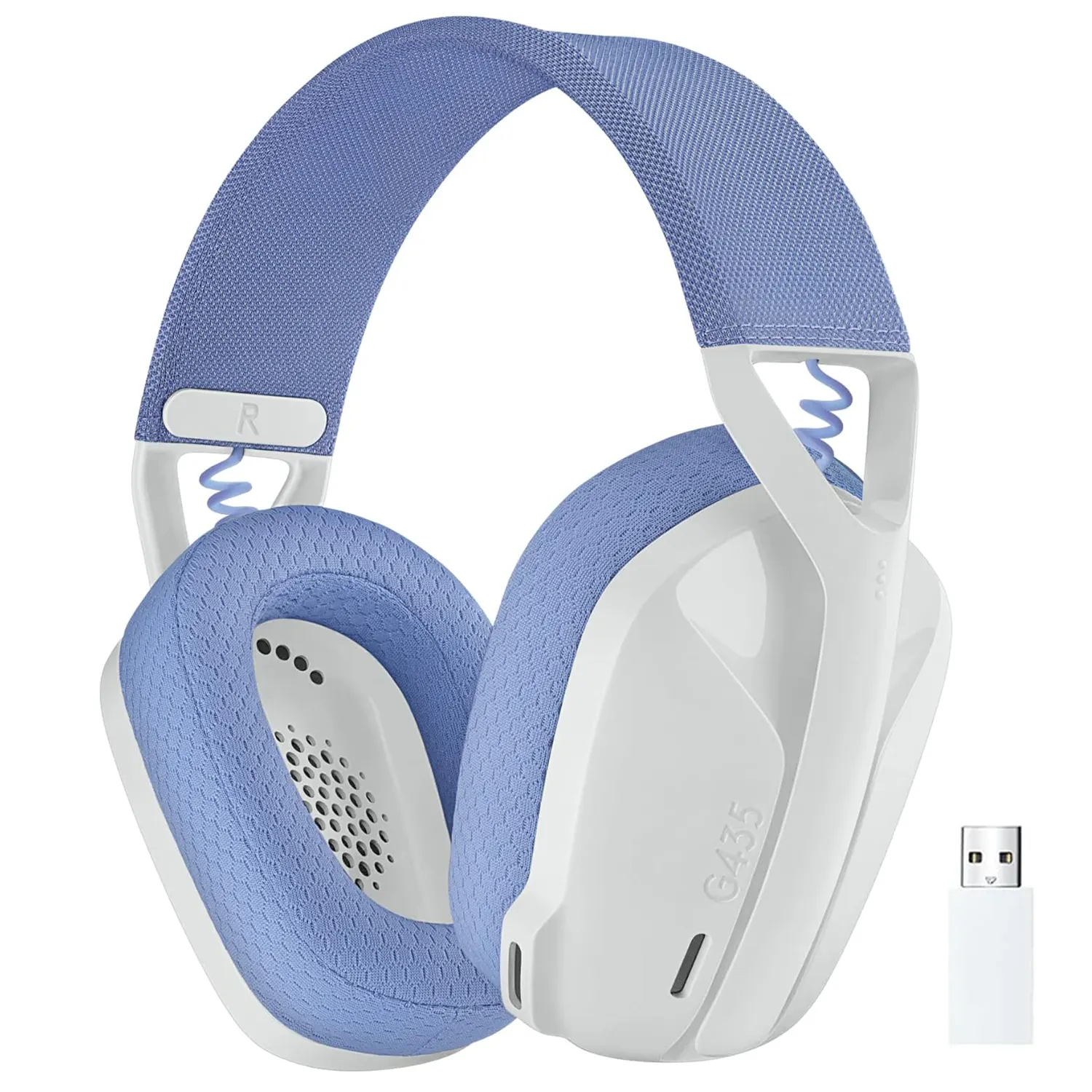 DIADEMA INALAMBRICA GAMER LOGITECH G435 BLANCO AZUL DIADEMA INALAMBRICA GAMER LOGITECH G435 BLANCO AZUL