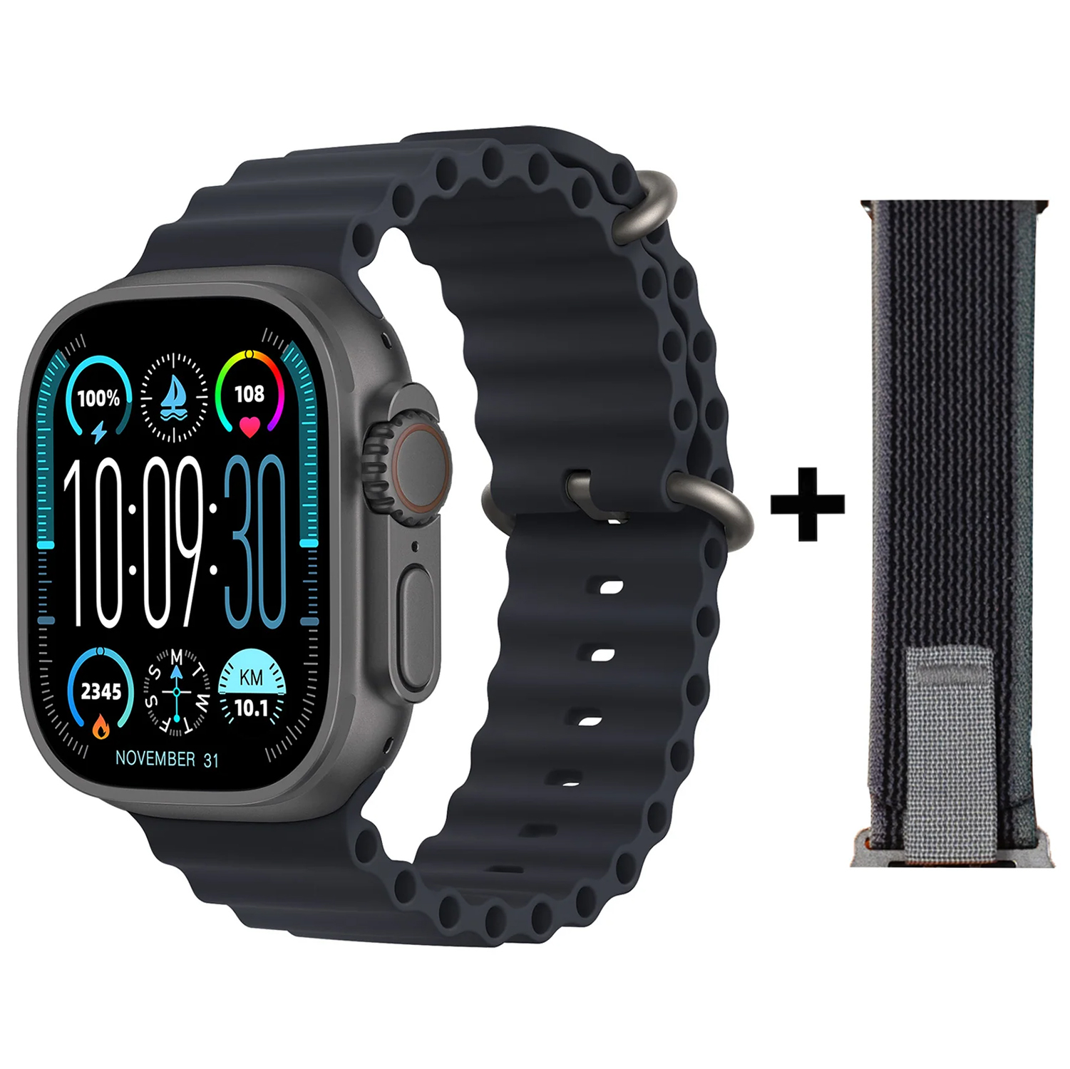 SMARTWATCH HUAHONG HK10 ULTRA 3 NEGRO 4 SMARTWATCH HUAHONG HK10 ULTRA 3 NEGRO