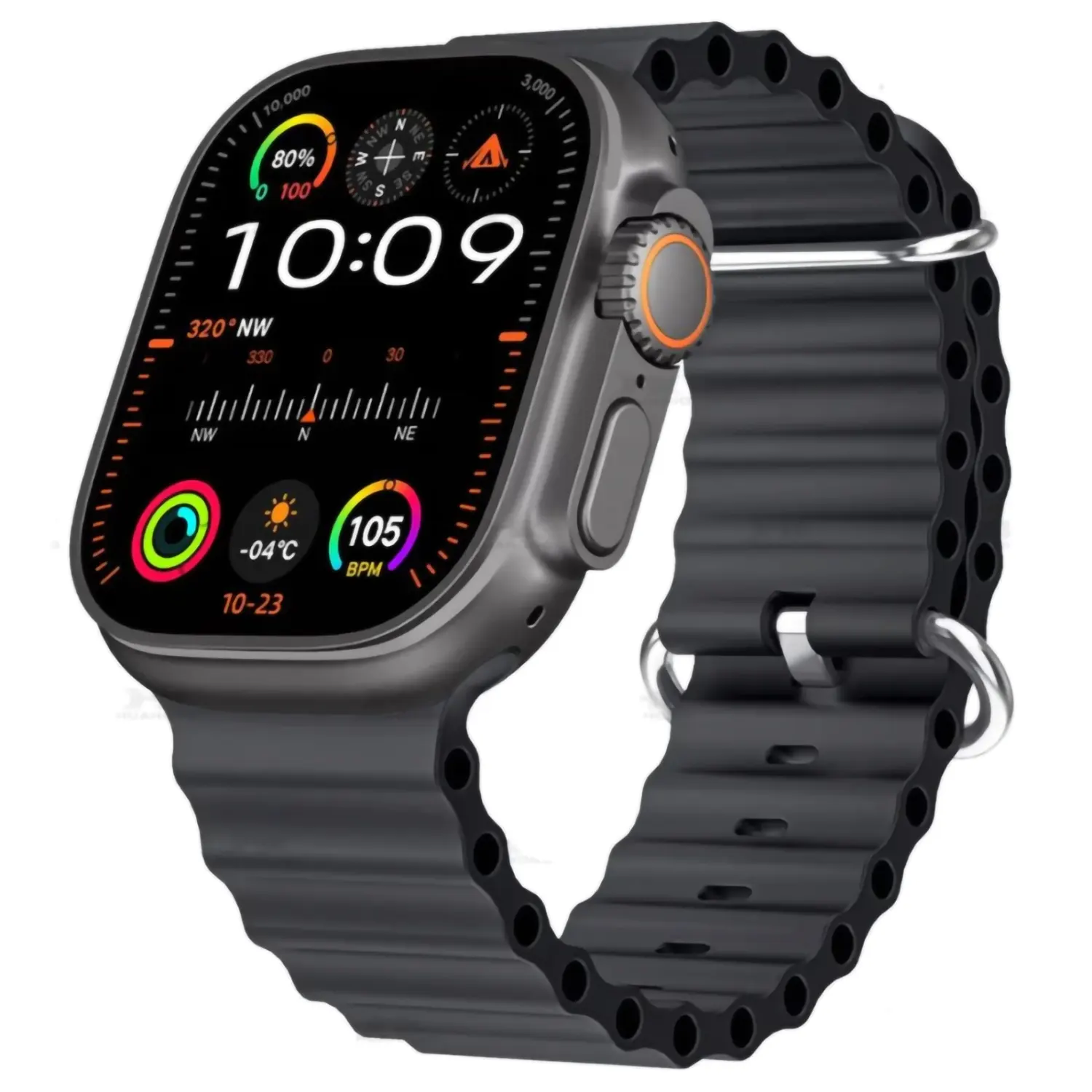 SMARTWATCH HUAHONG HK10 ULTRA 3 NEGRO 6 SMARTWATCH HUAHONG HK10 ULTRA 3 NEGRO