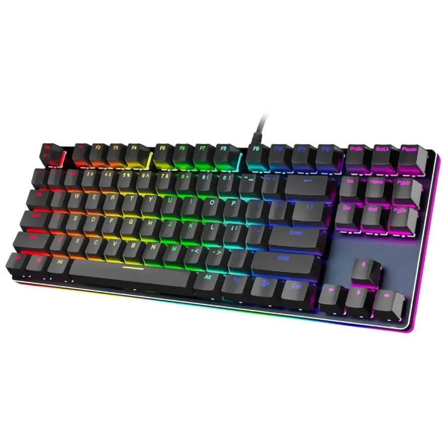 TECLADO MECANICO GAMER TKL 87 SWITCH AZUL