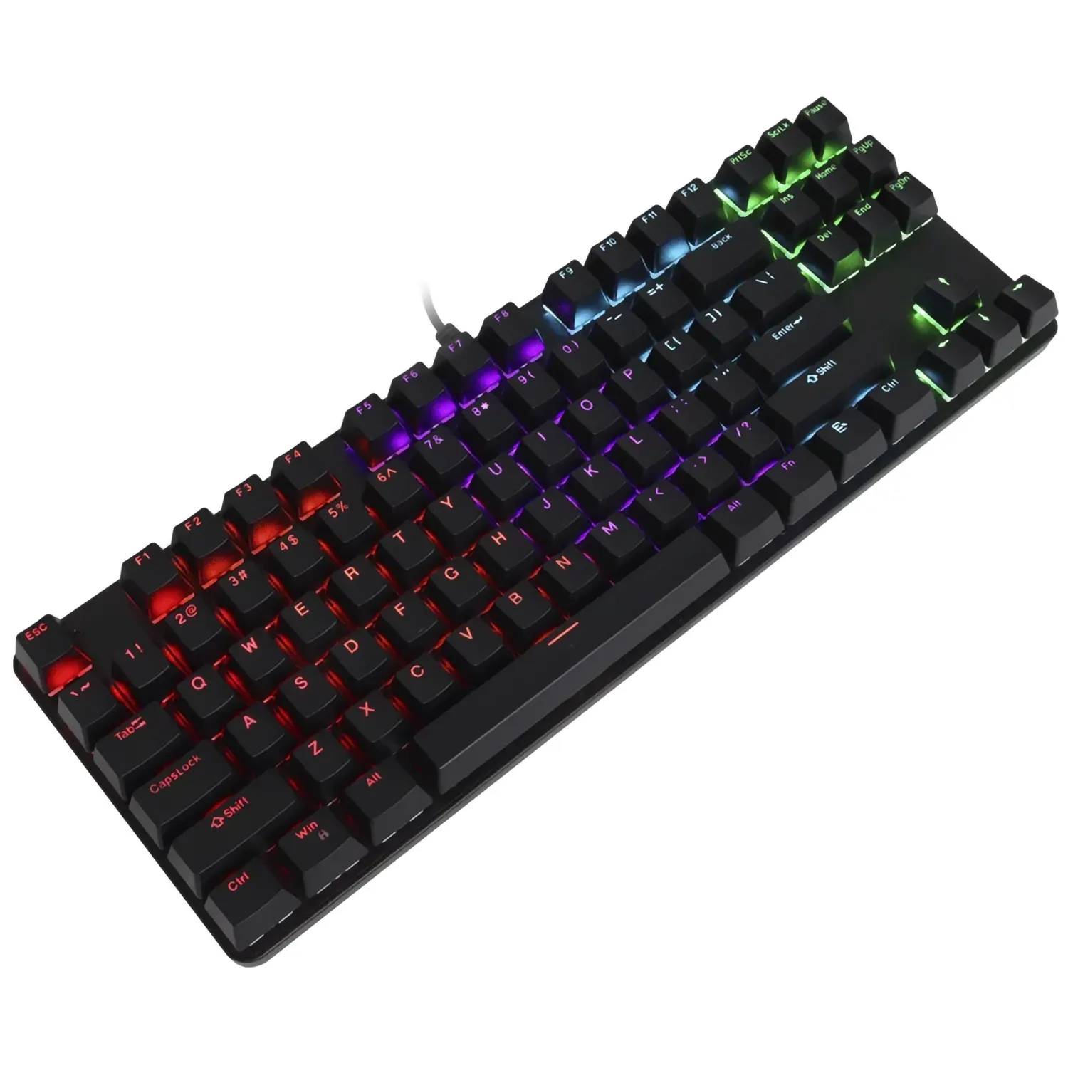 TECLADO MECANICO GAMER TKL 87 SWITCH AZUL 8