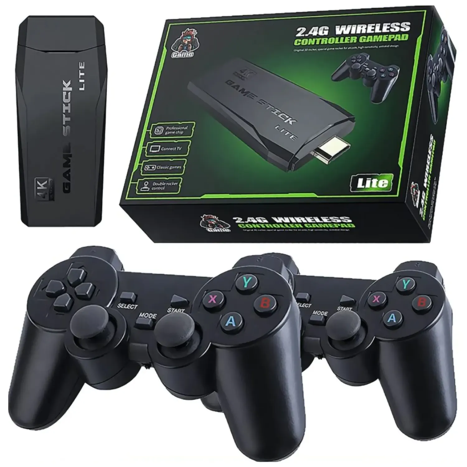 USB 2.4G WIRELESS CONTROLLER GAMEPAD USB 2.4G WIRELESS CONTROLLER GAMEPAD