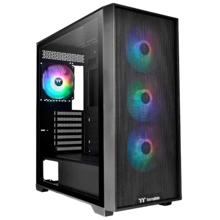 CHASIS GAMER ATX THERMALTAKE H390 +4 FANS RGB