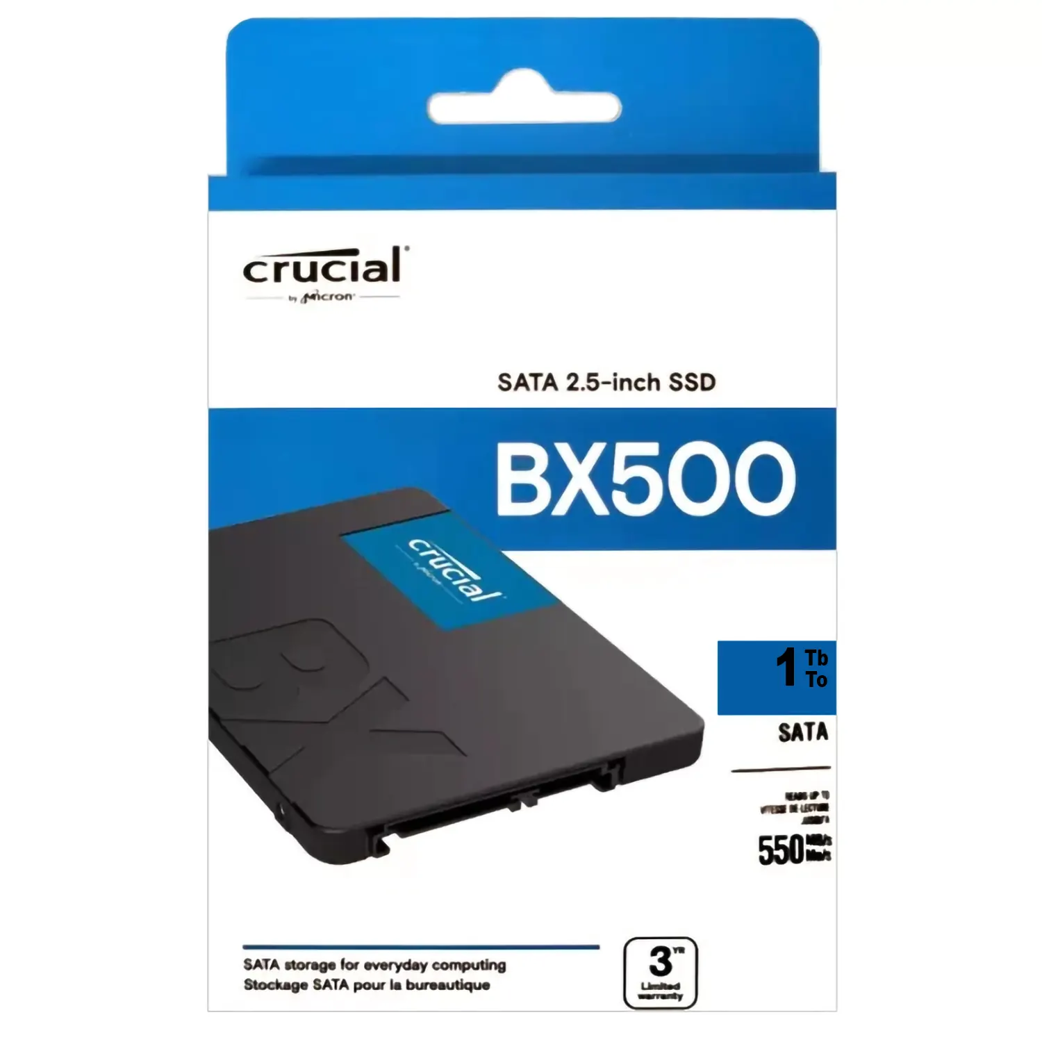 SSD SATA BX500 960GB SSD SATA BX500 960GB